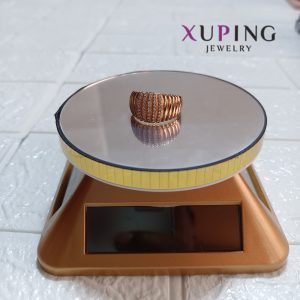 Anillo 4 lineas zircones