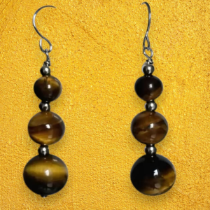 arete 3 niveles ojo de gato